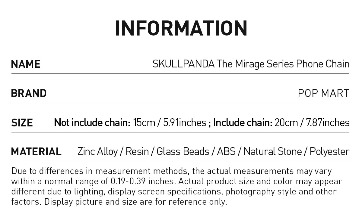 SKULLPANDA The Mirage Series Phone Chain - Image 11
