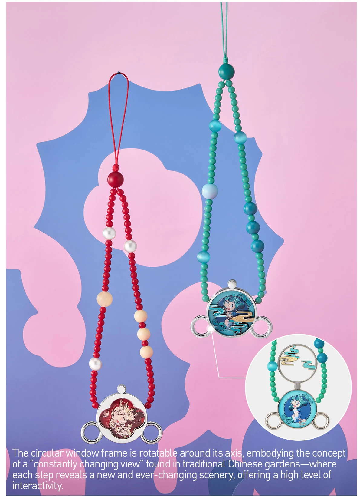 SKULLPANDA The Mirage Series Phone Chain - Image 15