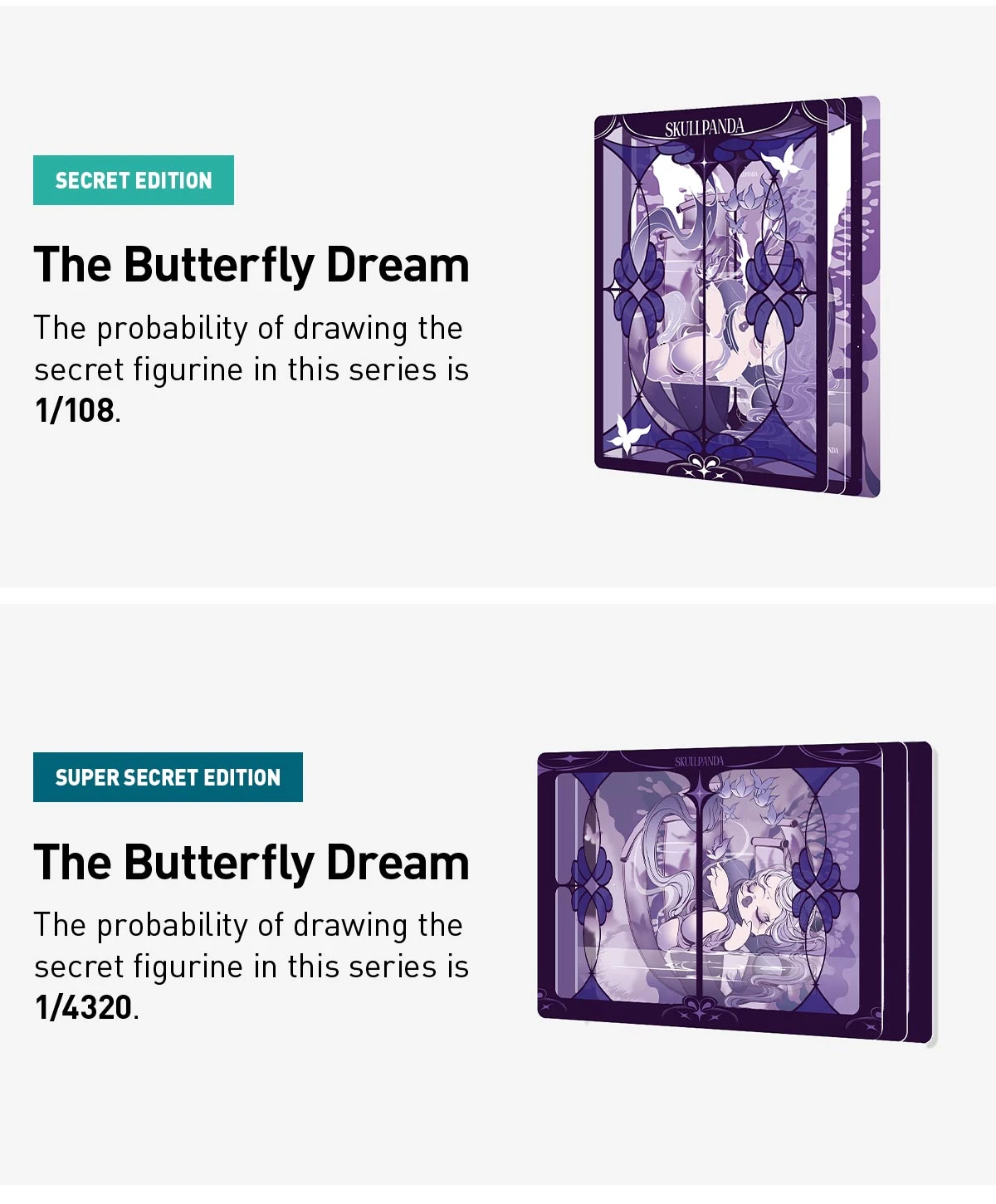 SKULLPANDA The Mirage Series Figures Art Collection Cards - Image 18