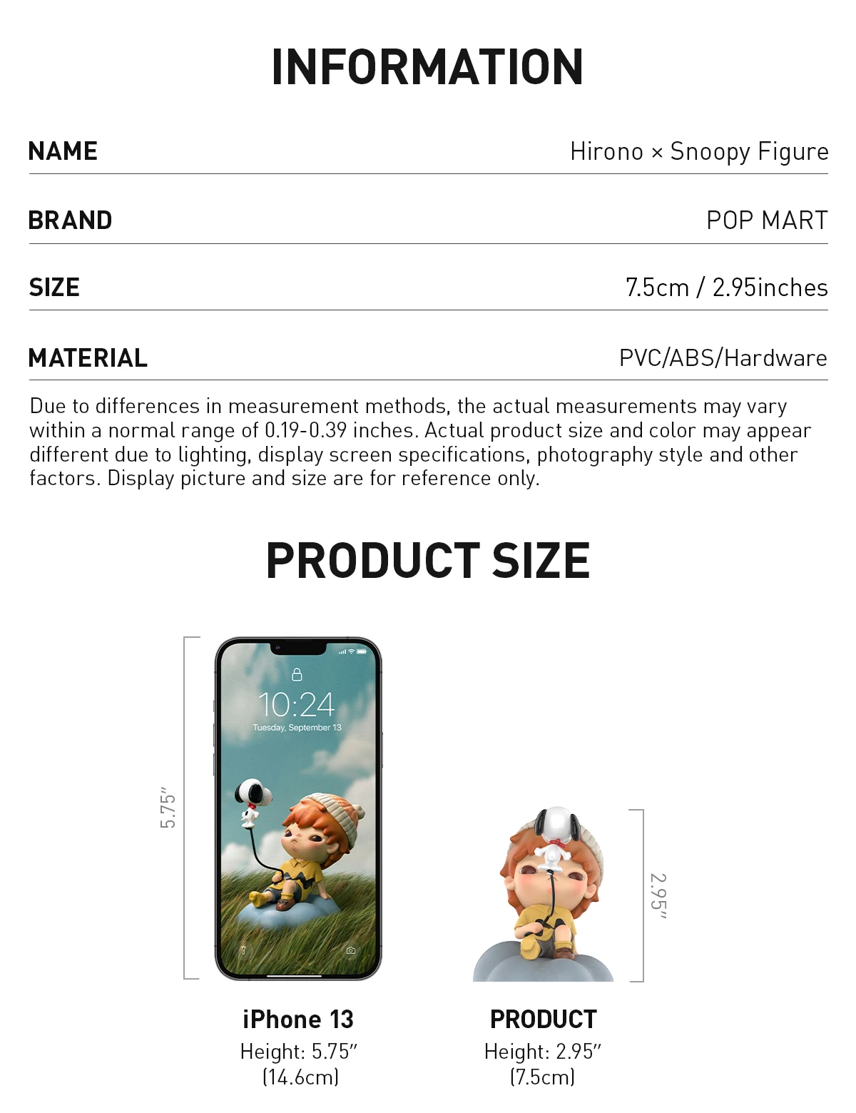 Hirono × Snoopy Figure - Image 8