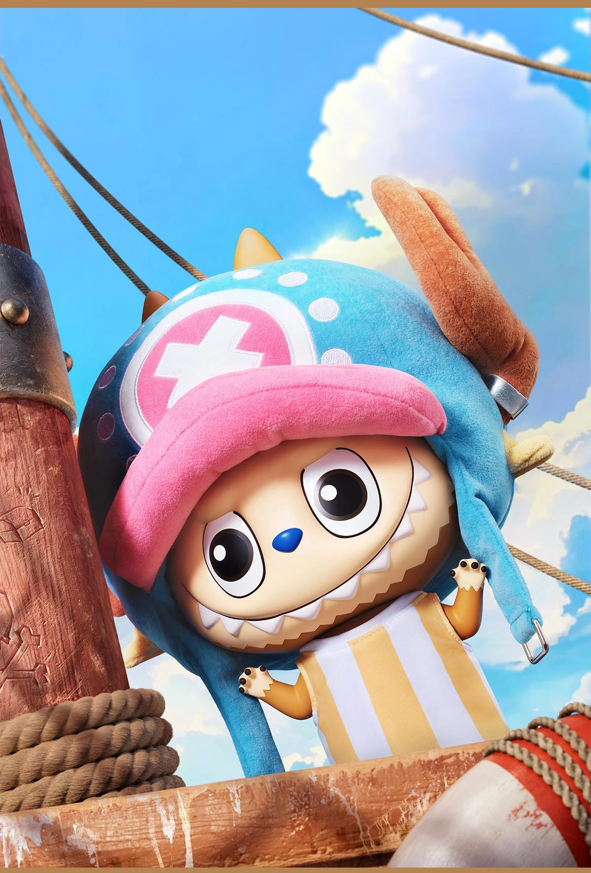 MEGA LABUBU 400% TONY TONY CHOPPER - Image 10