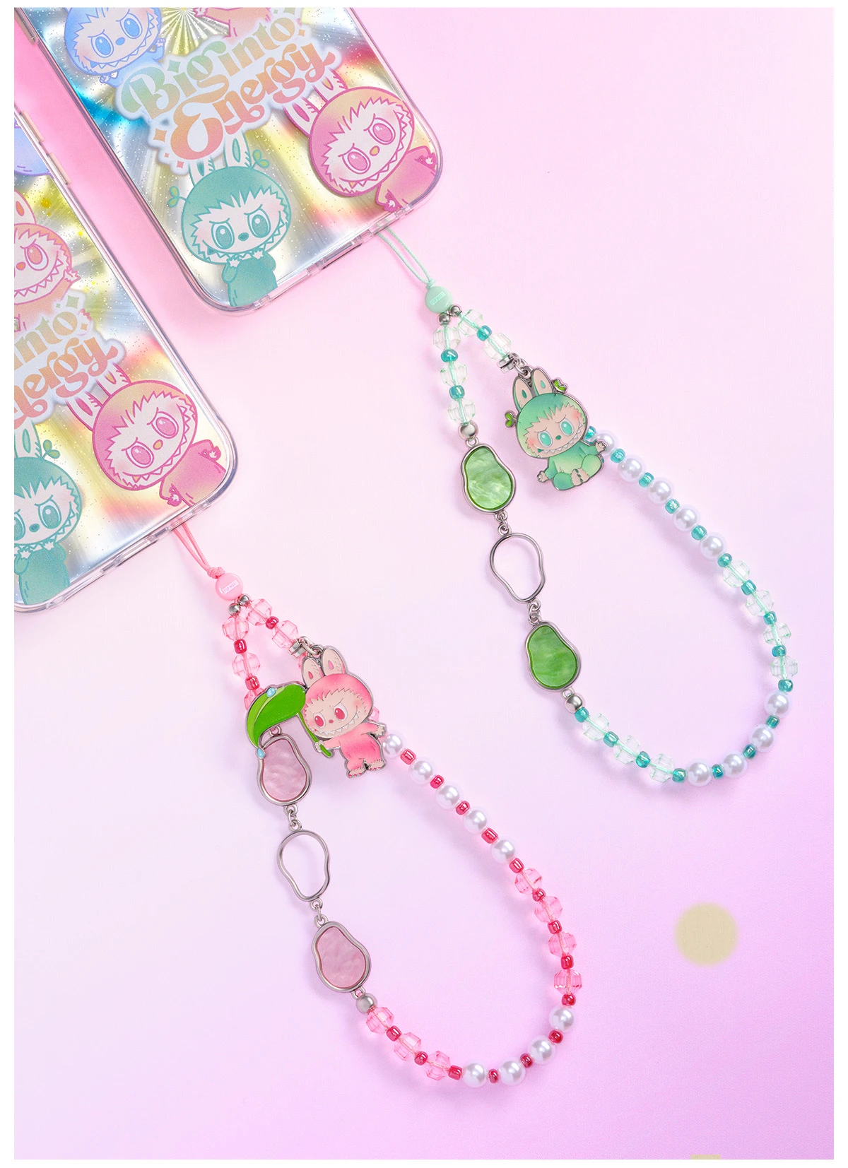 THE MONSTERS Big Into Energy Series-Phone Charm Blind Box - Image 13