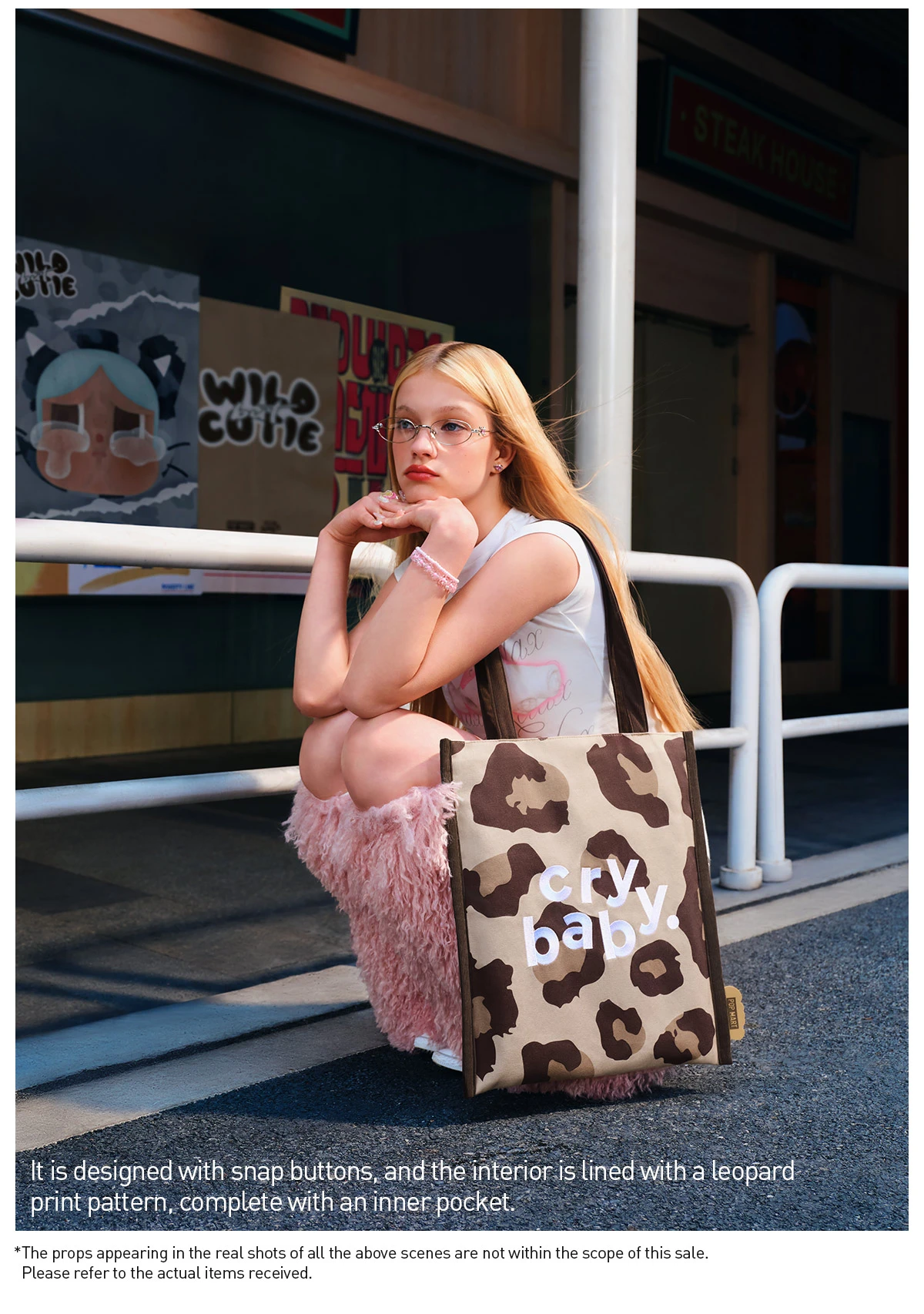 CRYBABY Wild But Cutie Series-Shoulder Bag - Image 11