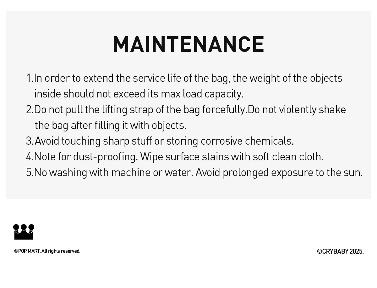 CRYBABY Wild But Cutie Series-Shoulder Bag - Image 12