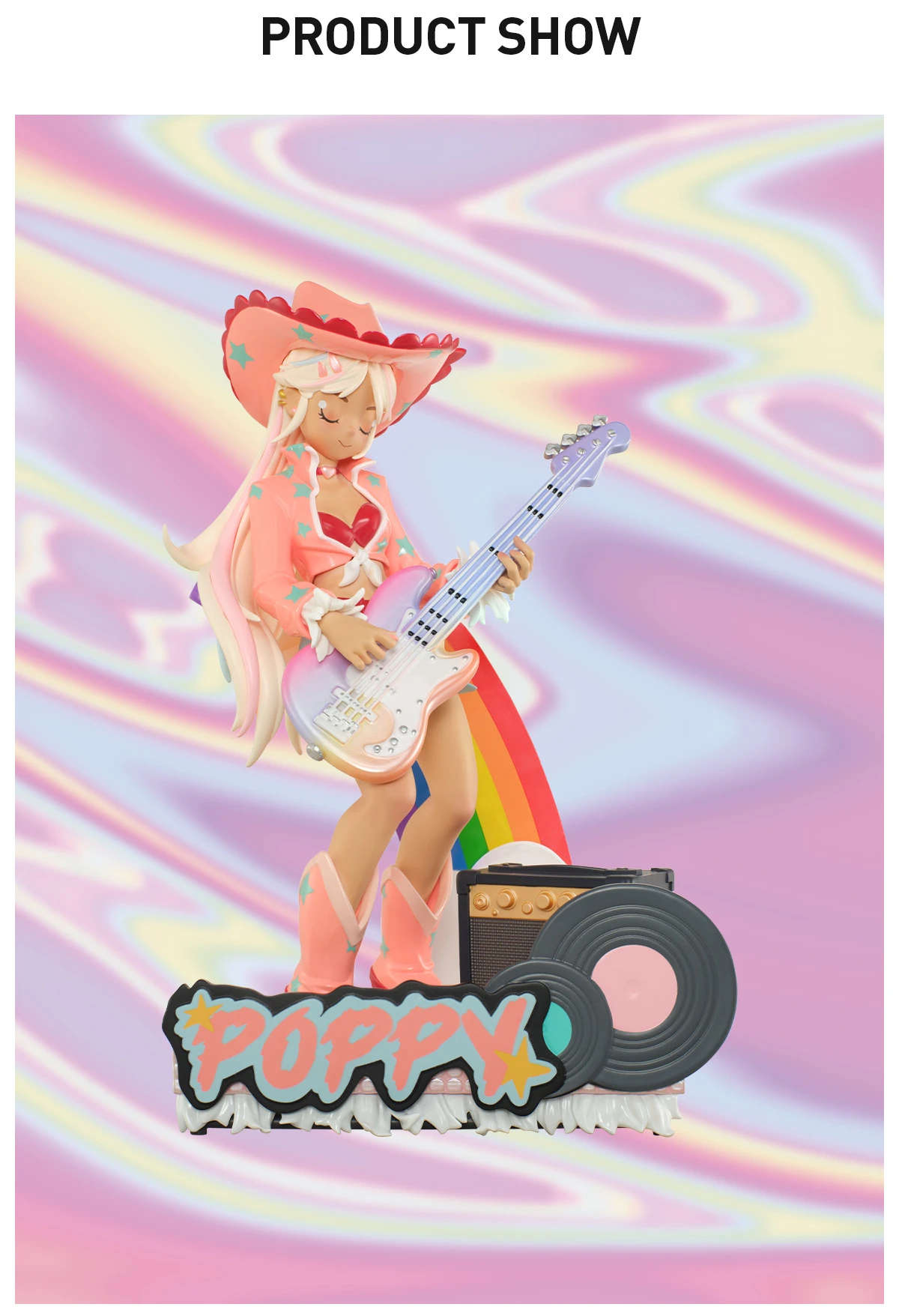 Peach Riot Rainbow Riot Figurine-Poppy - Image 7