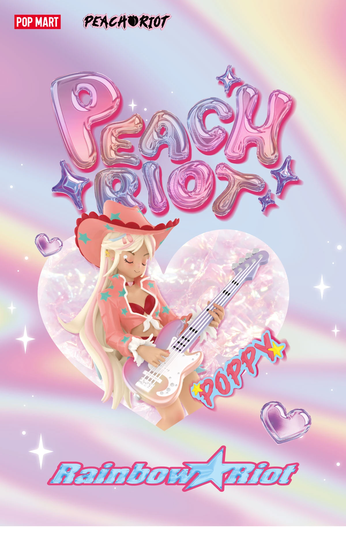 Peach Riot Rainbow Riot Figurine-Poppy - Image 4