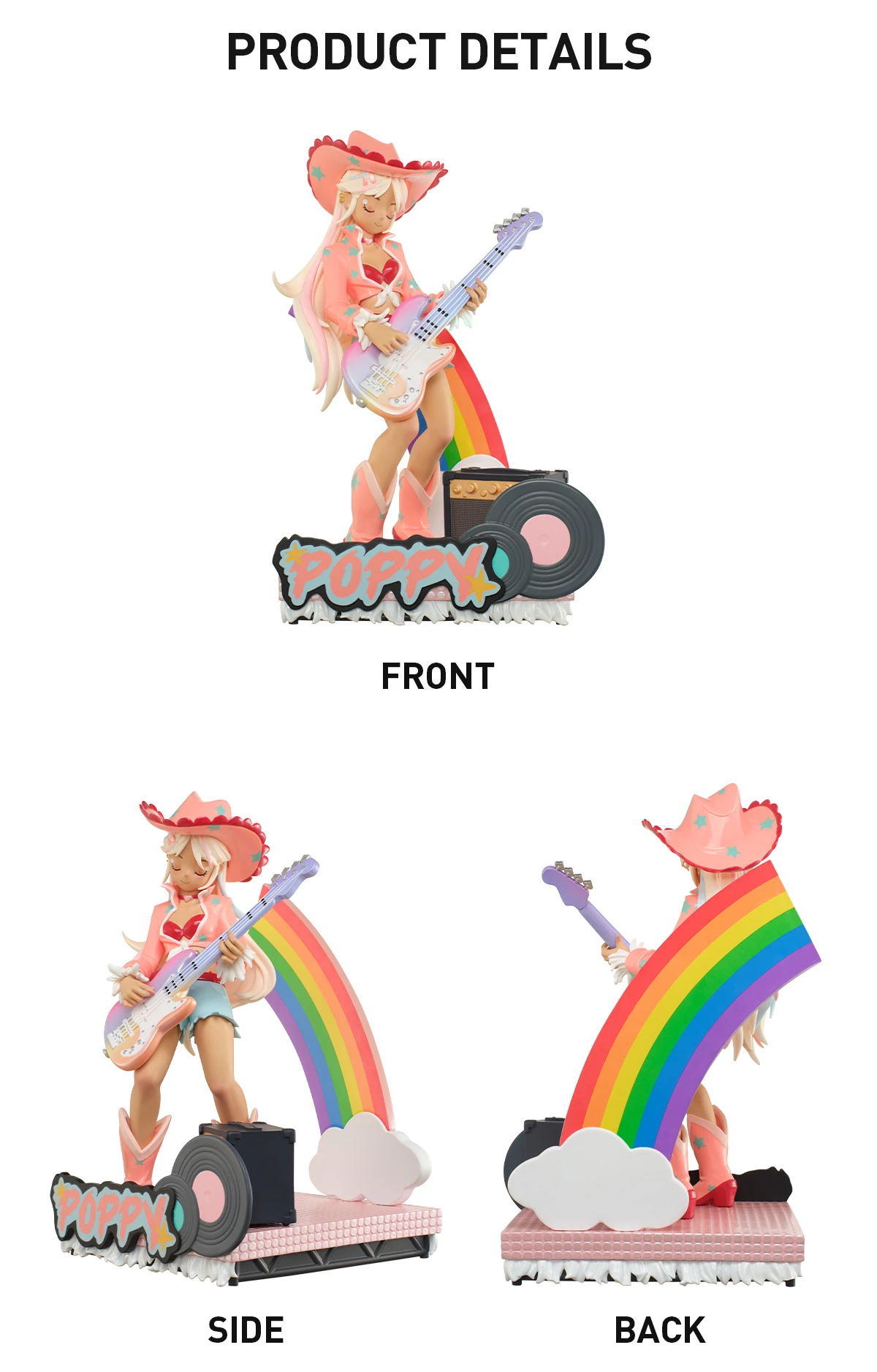 Peach Riot Rainbow Riot Figurine-Poppy - Image 5