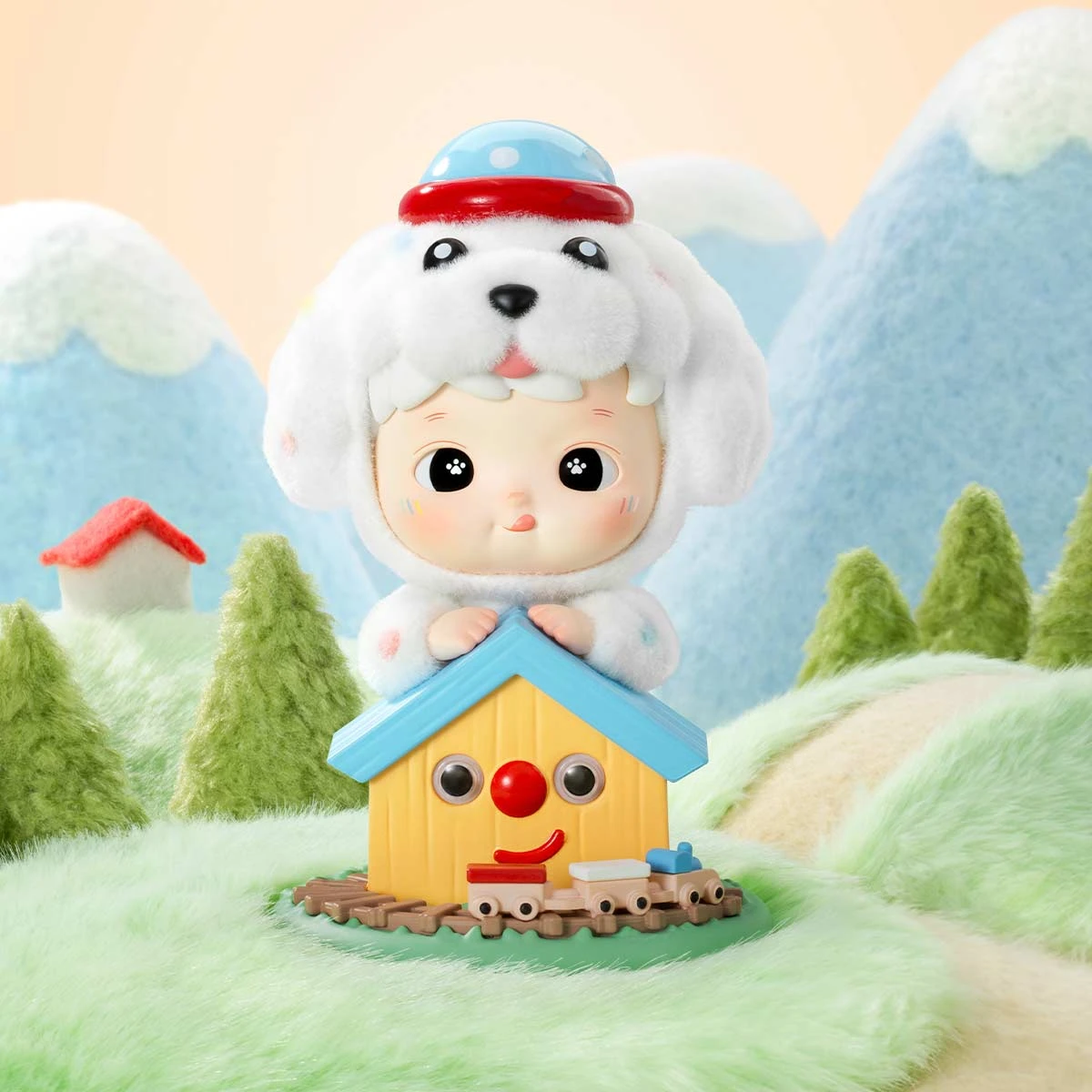 HACIPUPU Fluffy Puppy Figure - Image 2