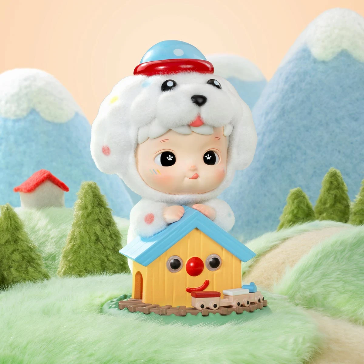 HACIPUPU Fluffy Puppy Figure - Image 3