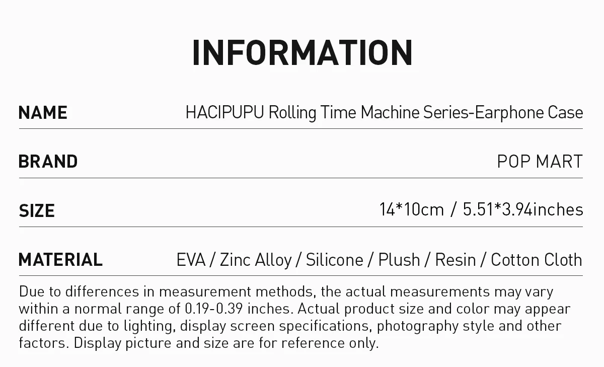 HACIPUPU Rolling Time Machine Series-Earphone Case - Image 6